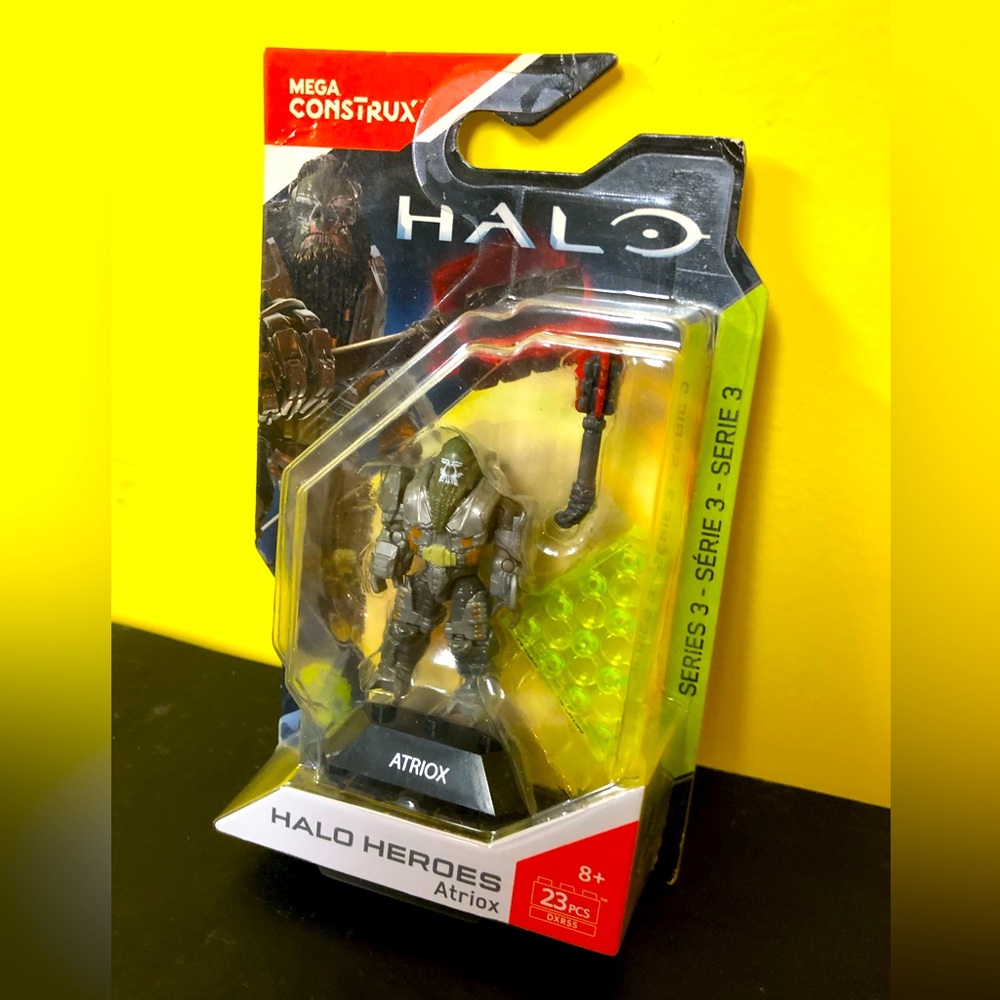 HALO MEGA CONSTRUX HALO HEROES Atriox Series 3 Action Figure 2016